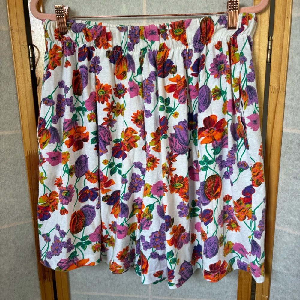 Vintage‎ Beverly Hills Blues Men's Sz Large Floral Poppy White Shorts 90's Y2K